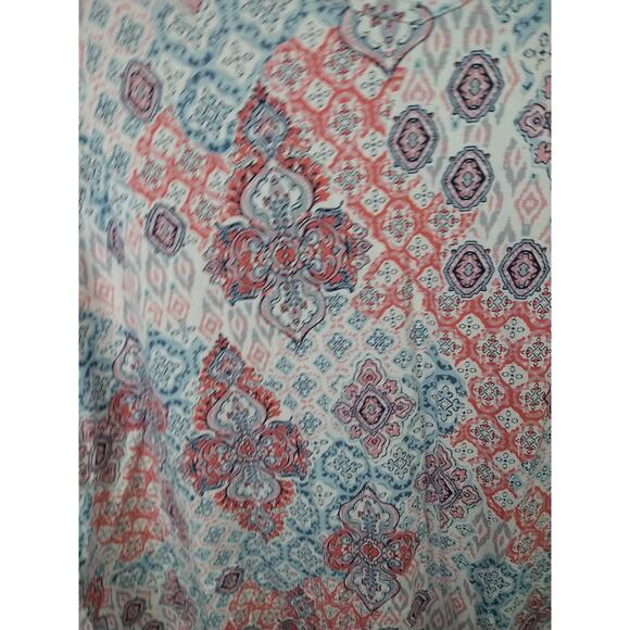 Westport Woman 2X Tee Short Sleeve Bohemian Twist Back Casual Stretch Pullover - Picture 4 of 9